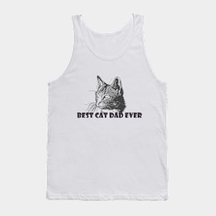 Best Cat Dad Ever Tank Top